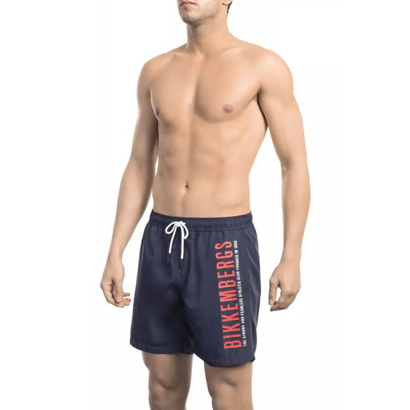Costume da bagno in poliestere blu - XL