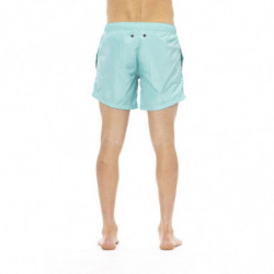 Costume da bagno in poliestere azzurro - XL