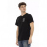 Maglietta in cotone nero - L
