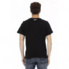 Maglietta in cotone nero - L