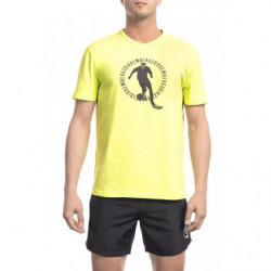 T-shirt in cotone giallo - XL