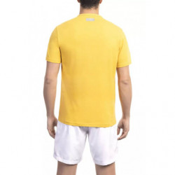 T-shirt in cotone giallo - XL