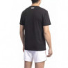 Maglietta in cotone nero - XXL