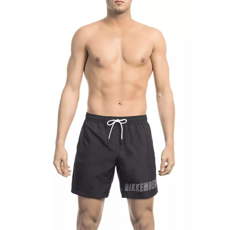 Costumi da bagno in poliestere nero - XL