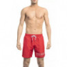 Costume da bagno in poliestere rosso - L