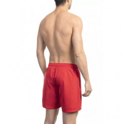 Costume da bagno in poliestere rosso - L
