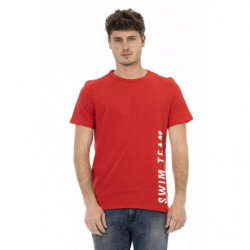 Maglietta in cotone rosso - XL