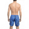 Costume da bagno in poliestere blu - L