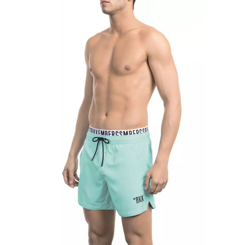 Costume da bagno in poliestere azzurro - XXL