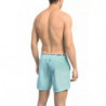 Costume da bagno in poliestere azzurro - XXL