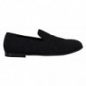 Mocassini con pantofole jacquard floreali neri - EU39/US6