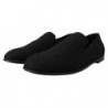 Mocassini con pantofole jacquard floreali neri - EU39/US6