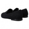 Mocassini con pantofole jacquard floreali neri - EU40.5/US7.5