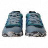Sneakers basse sportive in pelle blu grigio - EU40/US7