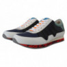 Sneakers basse sportive in pelle multicolor - EU43/US10