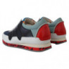 Sneakers basse sportive in pelle multicolor - EU40/US7