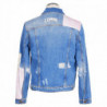 Giacca in cotone blu - S