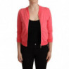 Maglione decorato con zip rosa con maniche a 3/4 - IT40-S
