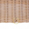 Borsa Tote Jitney Off-White in Paglia e Pelle - WOMEN