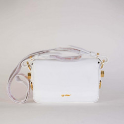 Borsa a tracolla Mini Off-White bianca - WOMEN