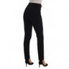 Pantaloni leggings elasticizzati neri - IT38-XS
