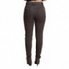 Jeans skinny in denim elasticizzato in cotone marrone - IT38-XS