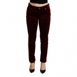 Pantaloni skinny in velluto...