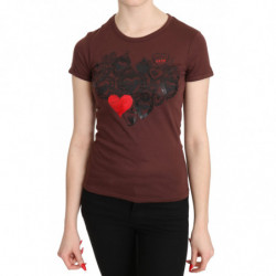 Top T-shirt girocollo con...
