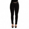 Jeans skinny in cotone stretch con pantaloni in denim nero - IT36 - XS