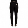 Jeans skinny in cotone stretch con pantaloni in denim nero - IT36 - XS