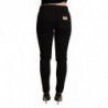 Jeans pantaloni elasticizzati cotone denim skinny nero - IT38-XS