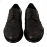 Scarpe eleganti derby brogue in pelle marrone - EU39/US6