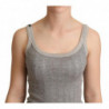 T-shirt Canotta Canotta in Cotone Modal di Colore Grigio - IT38-XS