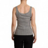 T-shirt Canotta Canotta in Cotone Modal di Colore Grigio - IT46-XL