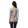 Top e T-shirt in viscosa grigia - S