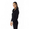 Maglia in poliammide nera - M