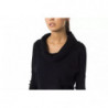 Maglia in poliammide nera - M