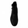 Scarpe derby in pelle di coccodrillo nere - EU40/US7