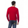 Maglione in lana merino rossa - XL