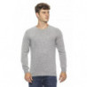 Maglione in lana argento - L