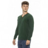 Maglione di lana verde - M
