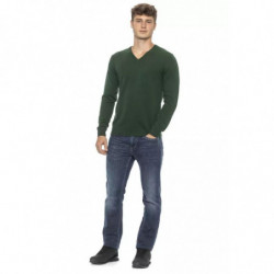 Maglione di lana verde - M