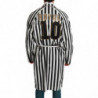 Cappotto nero, camicia da notte, vestaglia di cotone bianco - IT46 - S