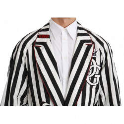 Cappotto nero, camicia da notte, vestaglia di cotone bianco - IT46 - S