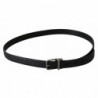 Cintura fibbia argento motivo pelle esotica nera - 90 CM / 36 INCHES