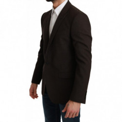 Giacca cappotto slim fit marrone Blazer MARTINI - IT48 - M