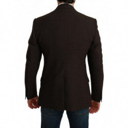 Giacca cappotto slim fit marrone Blazer MARTINI - IT48 - M