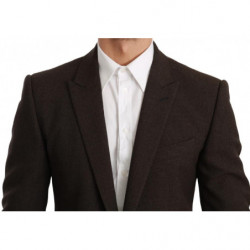 Giacca cappotto slim fit marrone Blazer MARTINI - IT48 - M