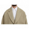 Cappotto giacca beige Cappotto blazer in iuta 100%. - IT48 - L
