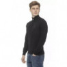 Maglione in cashmere nero - XXL